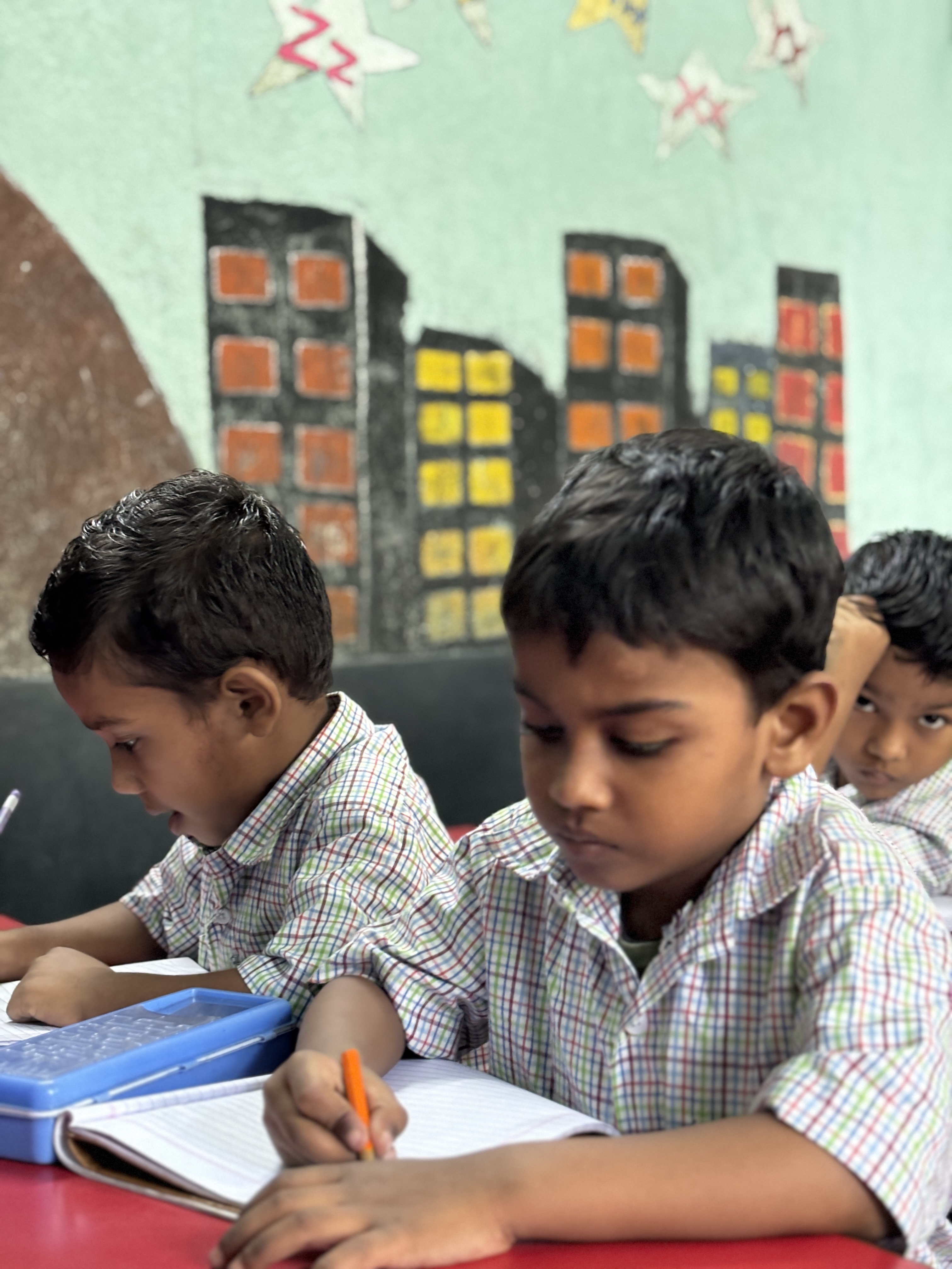 Boys Classroom Study